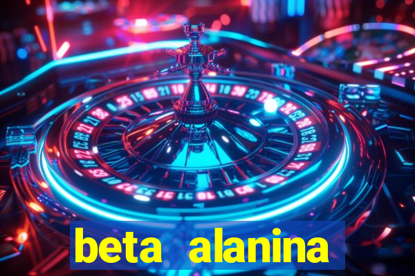 beta alanina aumenta a pressao